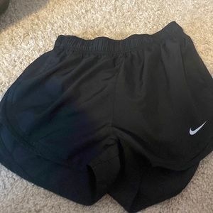 Black Nike womens shorts